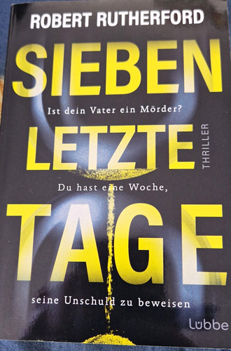 Sieben letzte tage von robert - sieben,
