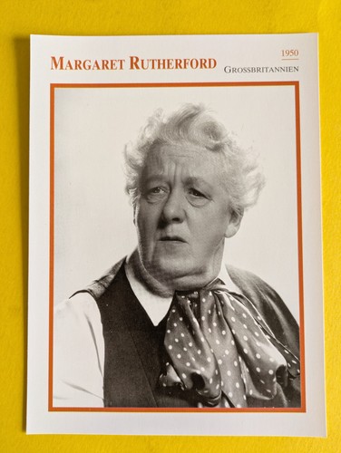 Margaret rutherford filmstar - margaret, /