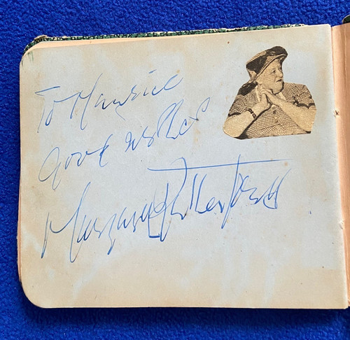 Margaret rutherford signierte - margaret,