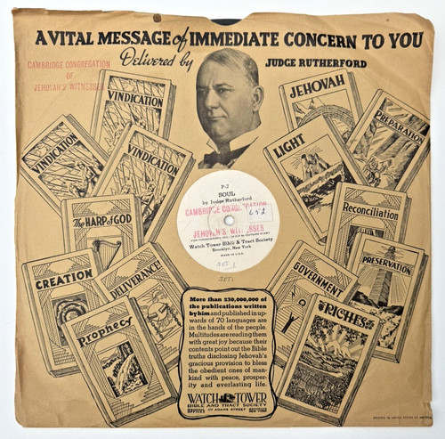 1930er judge rutherford - 1930er,