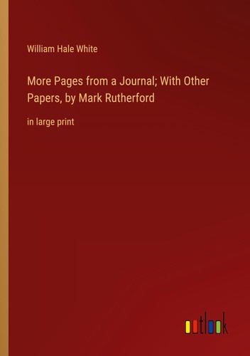 More pages from journal - more, a